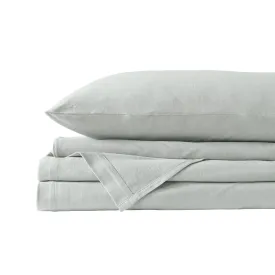 100% Jersey Cotton Quilt Cover Set | Ultra Soft Bedding | Luxurious | Queen | Grey Marle