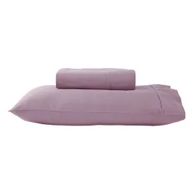 280TC 50% Polyester 50% Cotton Sheet Set | Single | Lavender
