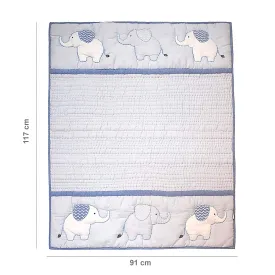Abracadabra Baby Quilt - Blue Elle