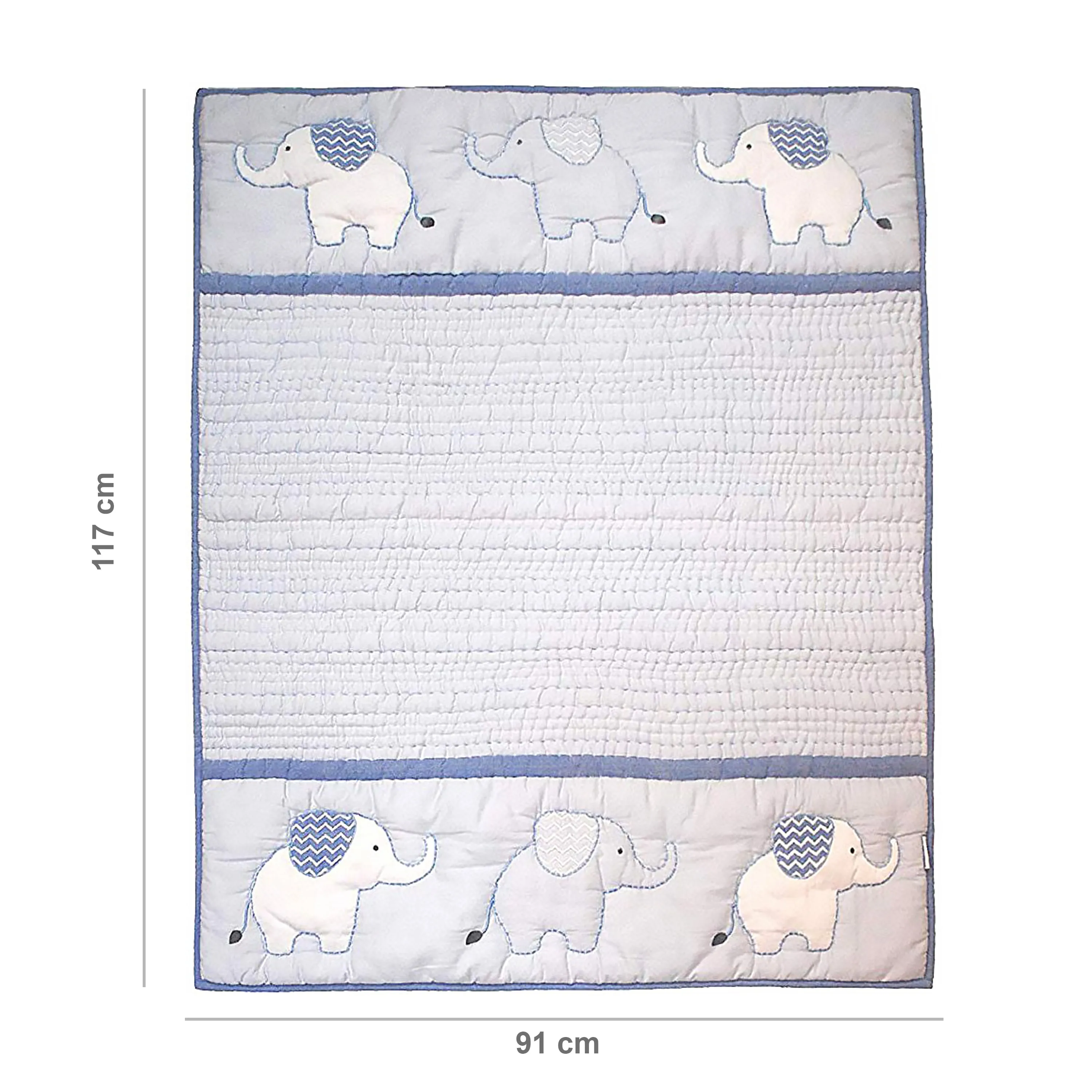 Abracadabra Baby Quilt - Blue Elle