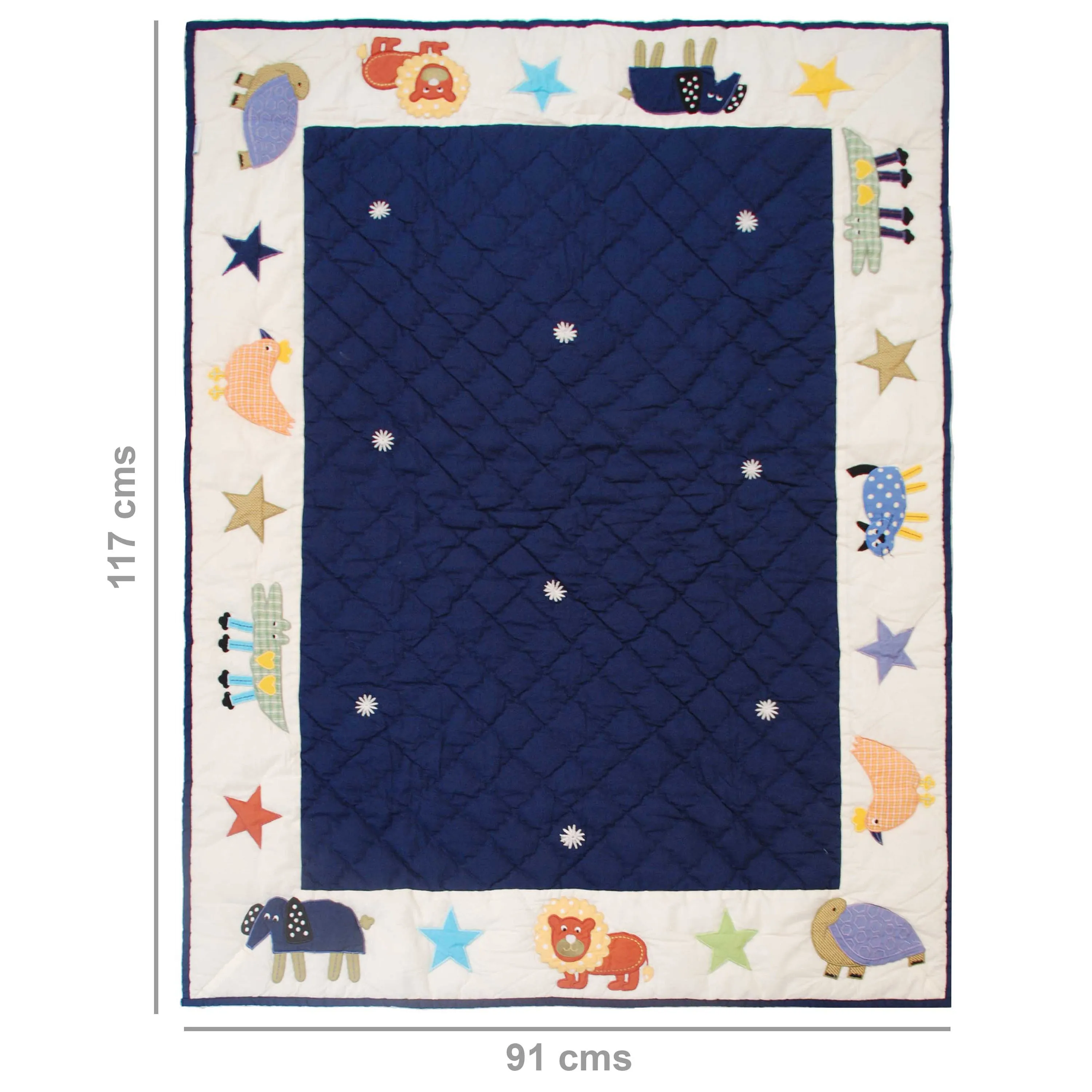 Abracadabra Baby Quilt - Crocodile