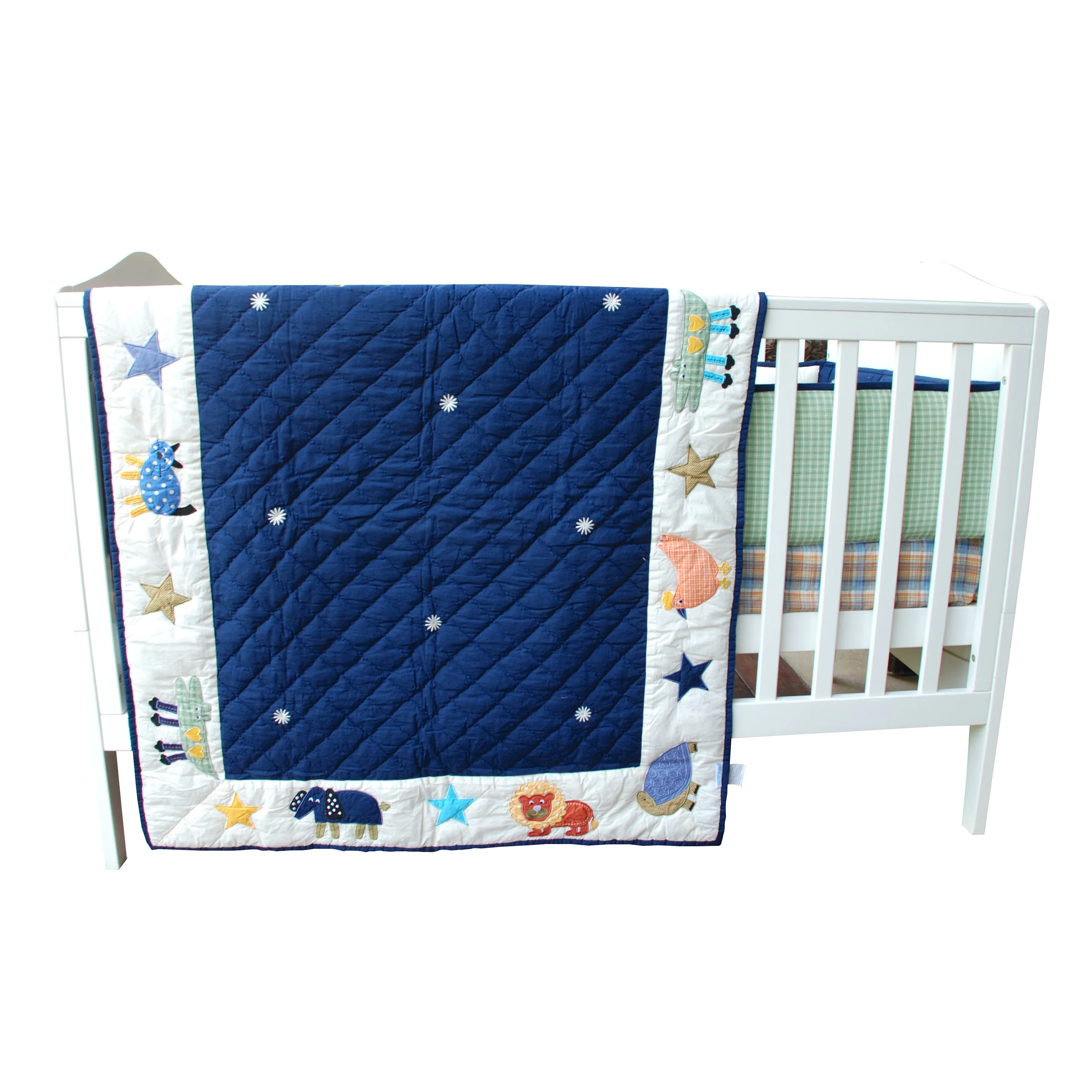 Abracadabra Baby Quilt - Crocodile