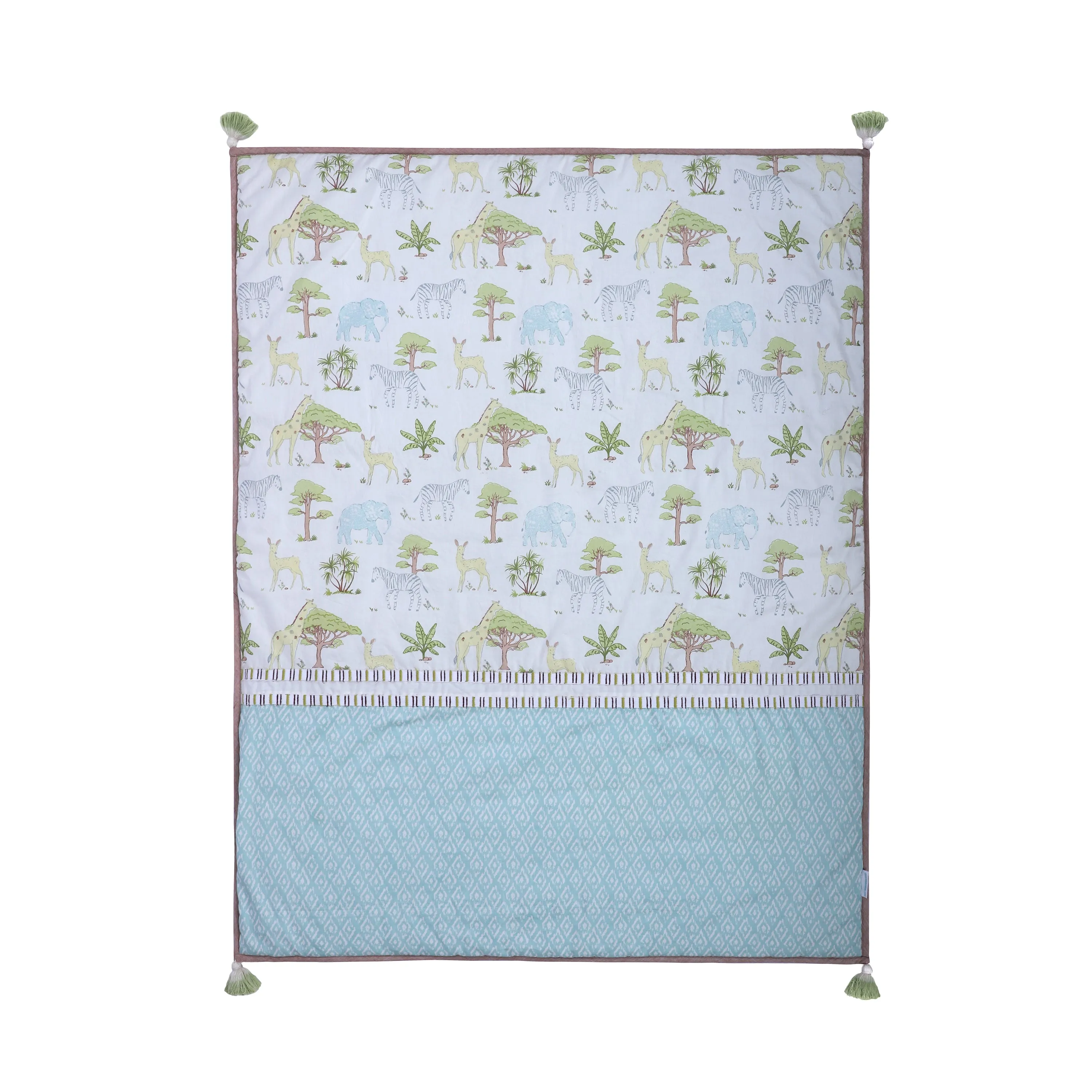 Abracadabra Baby Quilt - Savanna