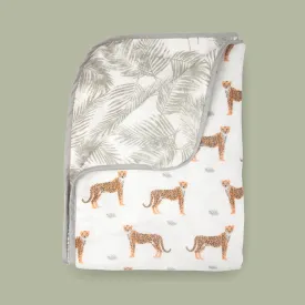 Bamboo Muslin Blanket - Safari