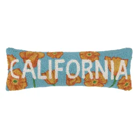 CALIFORNIA POPPY HOOK PILLOW