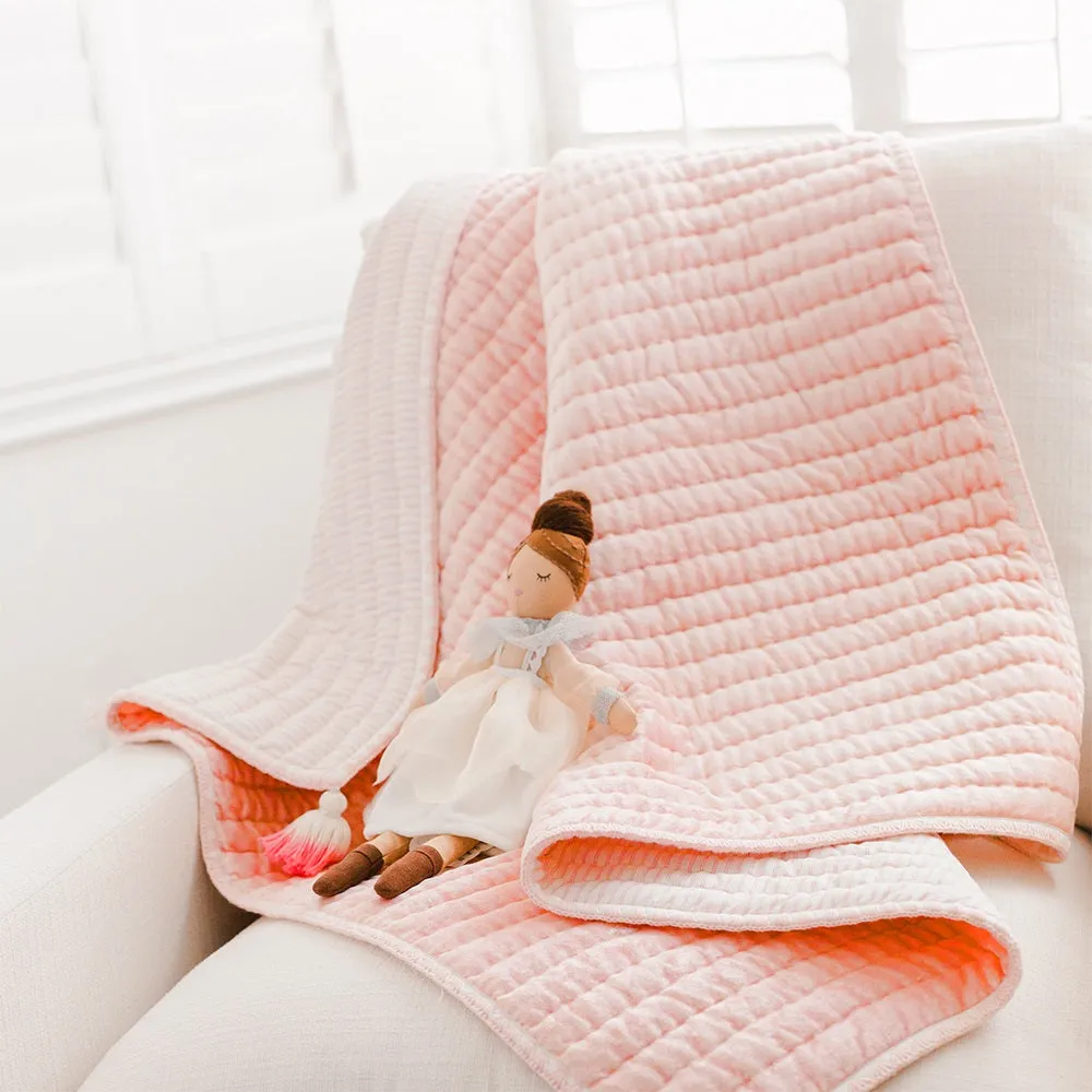 Crane Baby Parker Collection Quilted Blanket