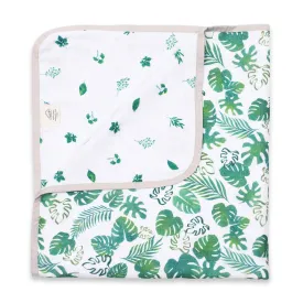 Masilo Bamboo Muslin Blanket - Tropical Vibes Only