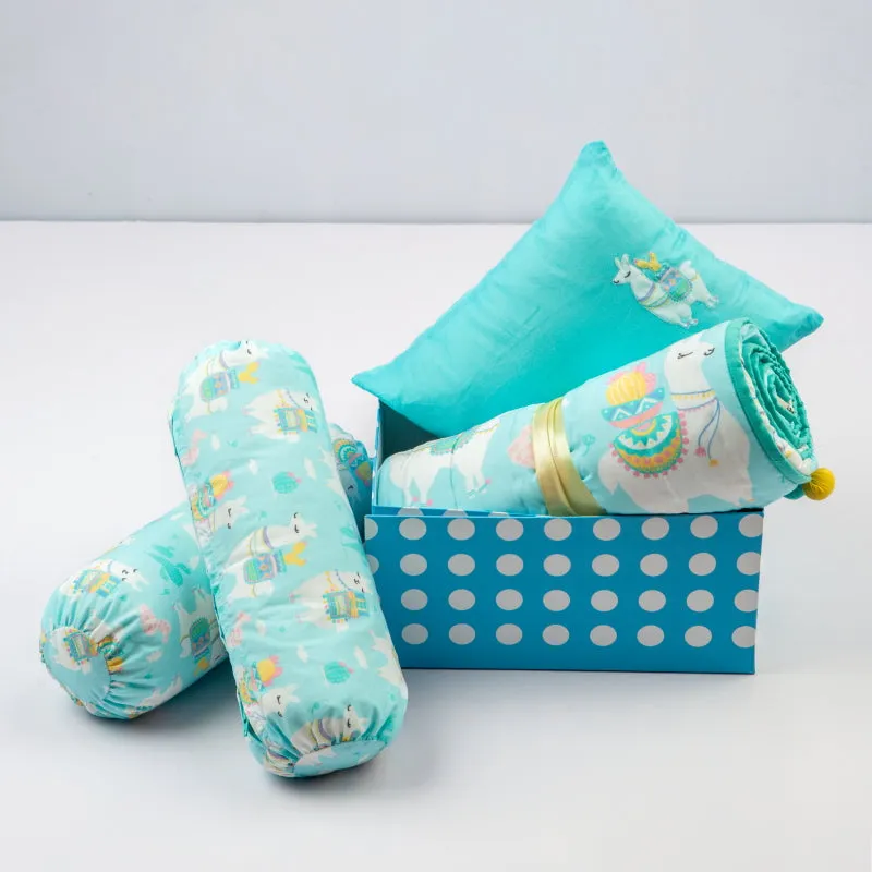 "Night Night" Organic Crib Gift Set (Llama Love)