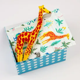 "Snuggle Time" Organic Crib Gift Set (Serengeti)