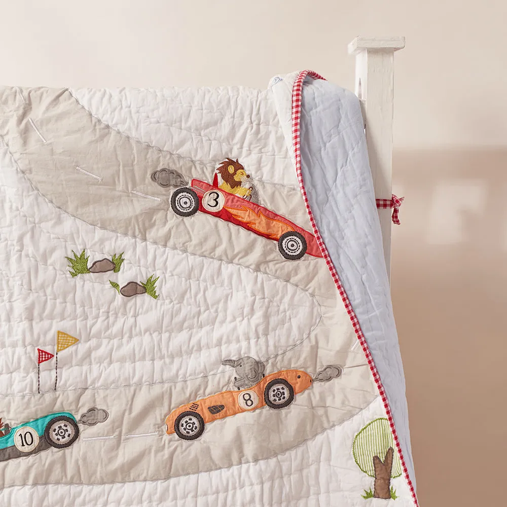 Rockabye Baby Crib Gift Hamper (racing cars)