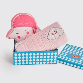 Snuggle Time" Crib Gift set (Celestial-Pink)