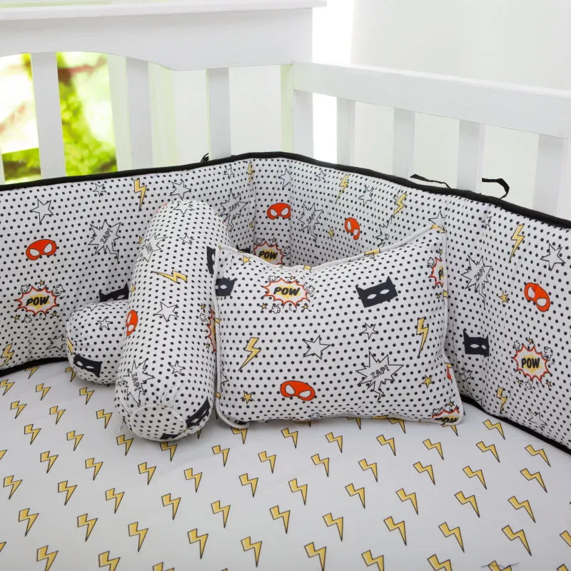 Superhero Organic Complete Bedding Set (with Bumper)