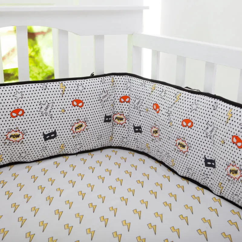Superhero Organic Complete Bedding Set (with Bumper)