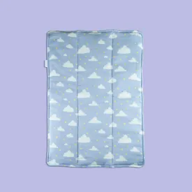 Tiny Snooze Organic Bed Protector- Clouds