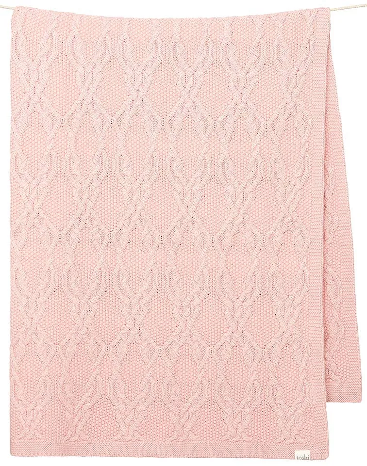 Toshi Organic Blanket - Bowie / Cashmere